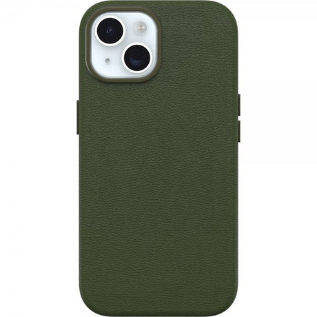 Otterbox iPhone 13/14/15 -kuori Symmetry Cactus Leather MagSafe Cactus Groove