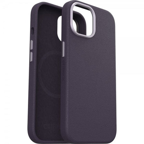 Otterbox iPhone 13/14/15 Suojakuori Symmetry Cactus Leather MagSafe Plum Luxe