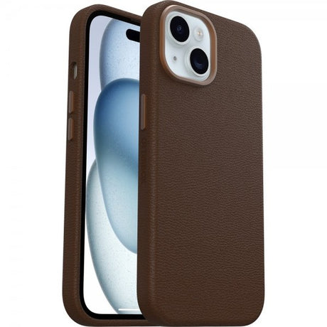 Otterbox iPhone 13/14/15 Suojakuori Symmetry Cactus Leather MagSafe Rich Adobe