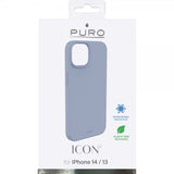 Puro iPhone 13/iPhone 14 kuoret Icon sininen