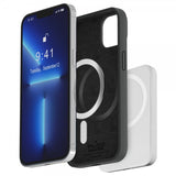 Puro iPhone 13/iPhone 14 -suojakuori ICON Mag Musta