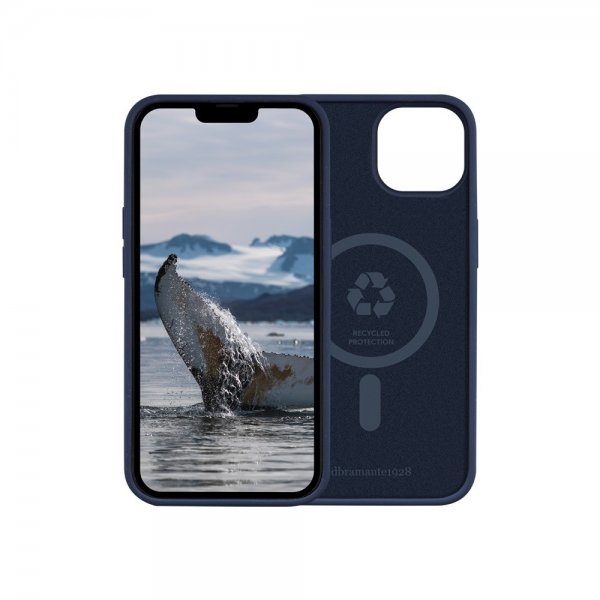 dbramante1928 iPhone 13/iPhone 14 Kuori Monaco MagSafe Pacific Blue