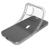 Puro iPhone 13/iPhone 14 kuori, läpinäkyvä
