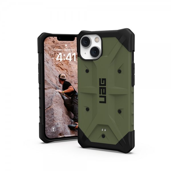 Urban Armor Gear (UAG) iPhone 13/iPhone 14 kuori Pathfinder Olive