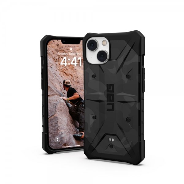 Urban Armor Gear (UAG) iPhone 13/iPhone 14 kuori Pathfinder SE Midnight Camo