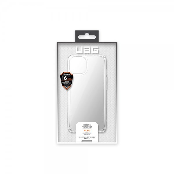 Urban Armor Gear (UAG) iPhone 13/iPhone 14 Kotelo Plyo Ice