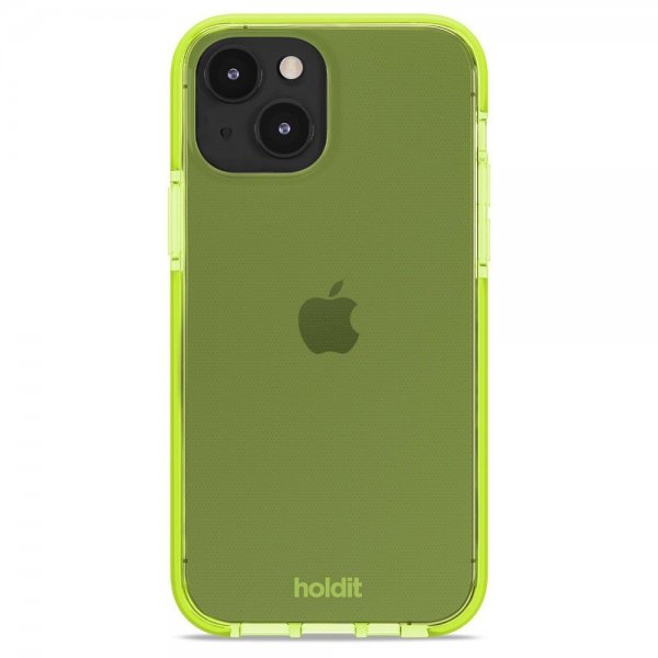 holdit iPhone 13/iPhone 14 kuoret Seethru Acid Green