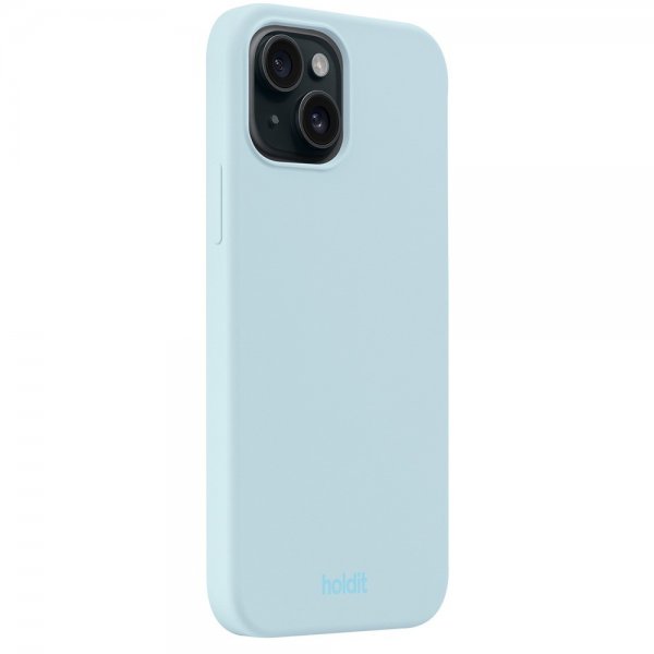 holdit iPhone 13/iPhone 14 Silikonikuori Mineral Blue