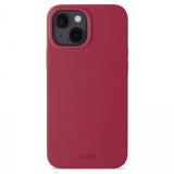 holdit iPhone 13/iPhone 14 Silikonisuojakuori Red Velvet