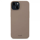 holdit iPhone 13/iPhone 14 kuoret Slim Case Mocha Brown