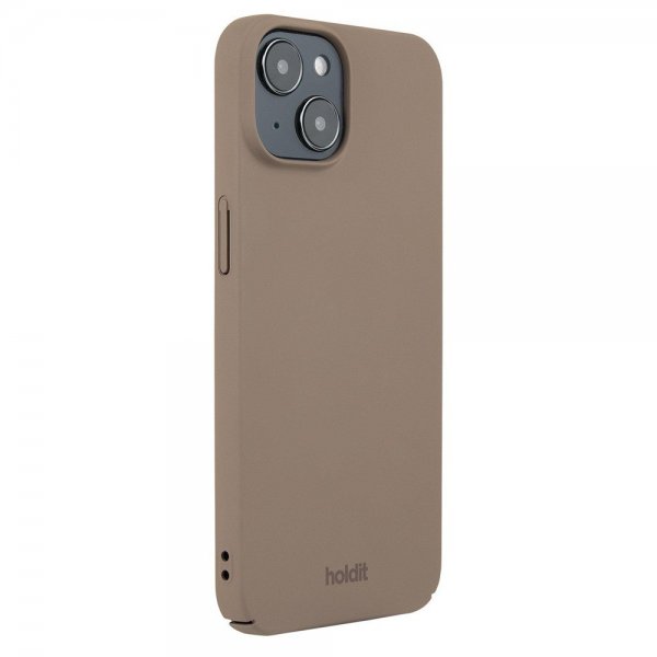 holdit iPhone 13/iPhone 14 kuoret Slim Case Mocha Brown