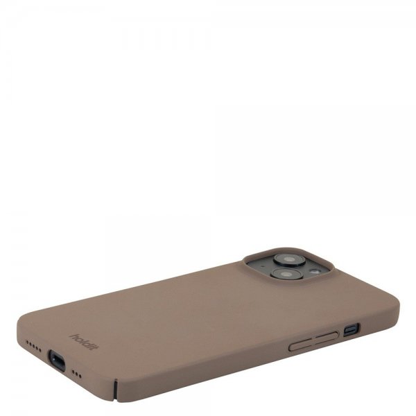 holdit iPhone 13/iPhone 14 kuoret Slim Case Mocha Brown