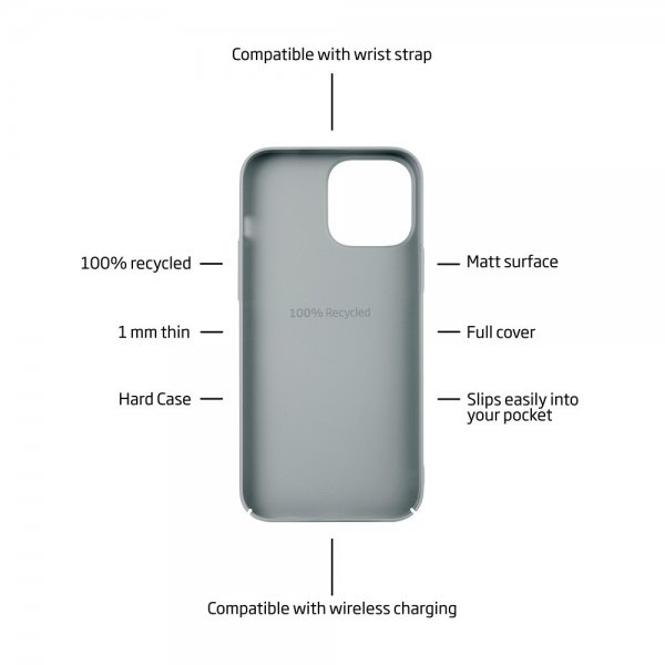 holdit iPhone 13/iPhone 14 -kuori Slim Case Taupe