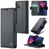 CaseMe iPhone 13 Mini Kotelo 023 Series Musta
