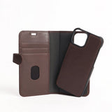 Buffalo iPhone 13 Mini -suojakuori, irrotettava kuori, ruskea