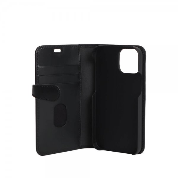Buffalo iPhone 13 Mini -kotelo, irrotettava Buffalo-kuori, musta