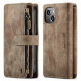 CaseMe iPhone 13 Mini -suojakuori C30 Series, ruskea