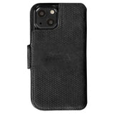 Krusell iPhone 13 Mini Kotelo Leather PhoneWallet Musta