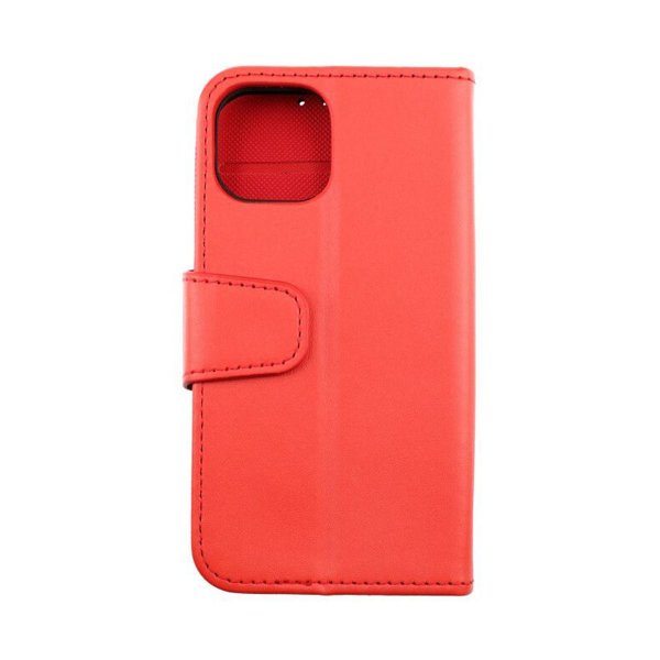 Rvelon iPhone 13 Mini -suojakuori, jossa korttipaikka, punainen