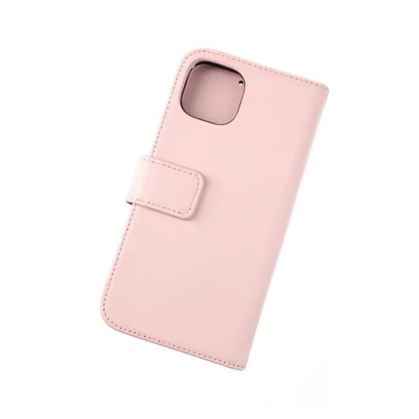 Rvelon iPhone 13 Mini -suojakuori, aitoa nahkaa, vaaleanpunainen