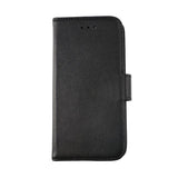 Rvelon iPhone 13 Mini Kotelo, aitoa nahkaa, musta