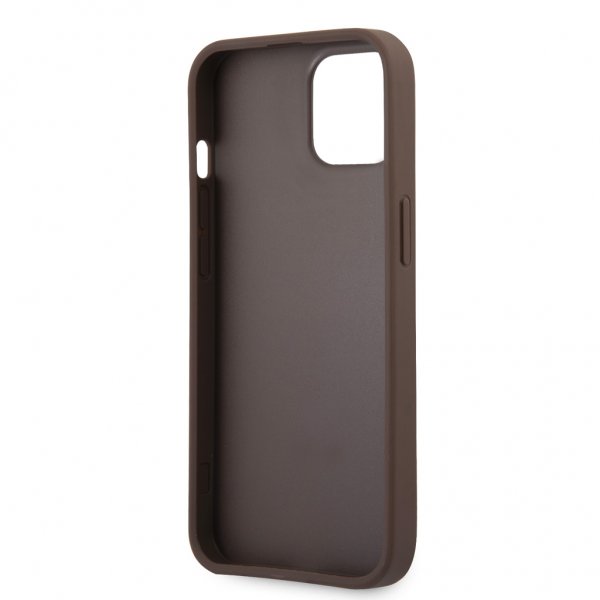 Guess iPhone 13 Mini Suojakuori Big Logo Ruskea