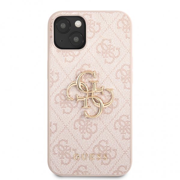 Guess iPhone 13 Mini Suojakuori Big Logo Pinkki