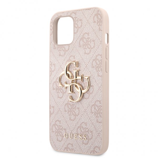 Guess iPhone 13 Mini Suojakuori Big Logo Pinkki