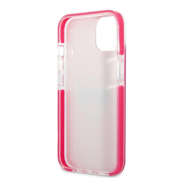 Karl Lagerfeld iPhone 13 Mini Suojakuori Choupette Fuchsia