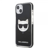 Karl Lagerfeld iPhone 13 Mini -suojakuori Choupette, musta