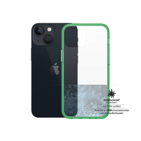 PanzerGlass iPhone 13 Mini -suojakuori ClearCase Color Lime