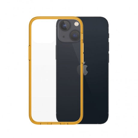 PanzerGlass iPhone 13 Mini -suojakuori ClearCase Color Tangerine