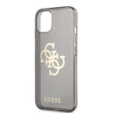 Guess iPhone 13 Mini Suojakuori Full Glitter Musta