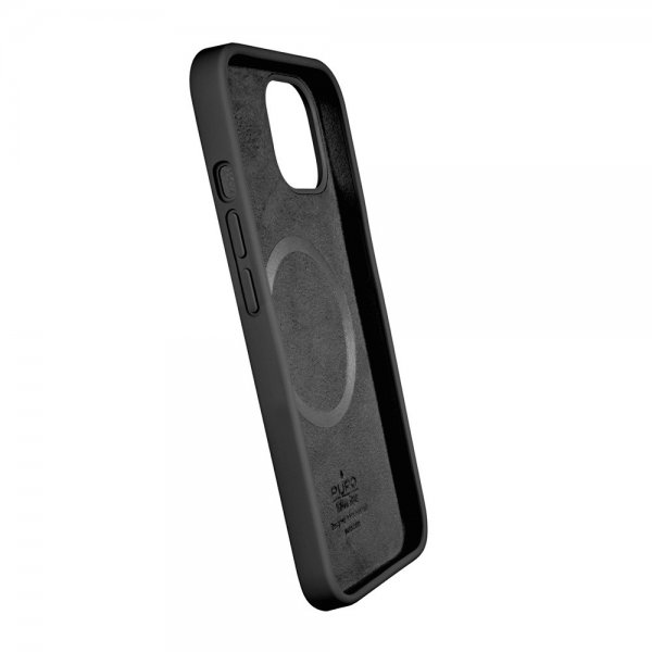 Puro iPhone 13 Mini -suojakuori ICON Mag, musta