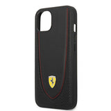 Ferrari iPhone 13 Mini -kuori rei'itetty musta