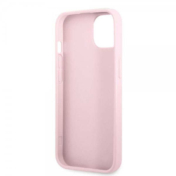 Guess iPhone 13 Mini Saffiano Metal Logo Violetti Kuori