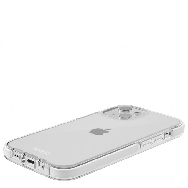 holdit iPhone 13 Mini Suojakuori Seethru Valkoinen