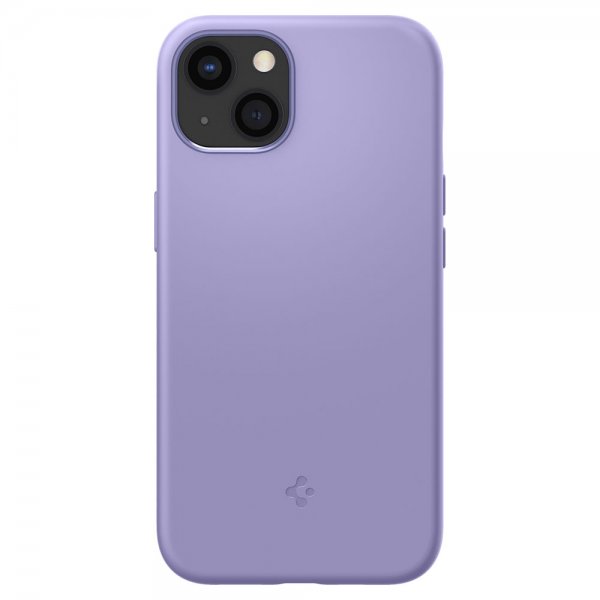 Spigen iPhone 13 Mini -kuori, Silicone Fit, Iris Purple