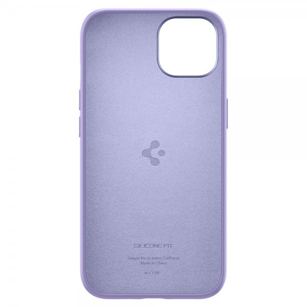 Spigen iPhone 13 Mini -kuori, Silicone Fit, Iris Purple