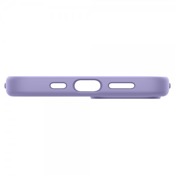 Spigen iPhone 13 Mini -kuori, Silicone Fit, Iris Purple