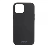 Onsala iPhone 13 Mini Silikonikuori Musta