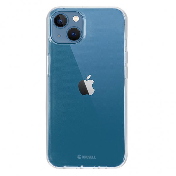 Krusell iPhone 13 Mini SoftCover Läpinäkyvä Suojakuori