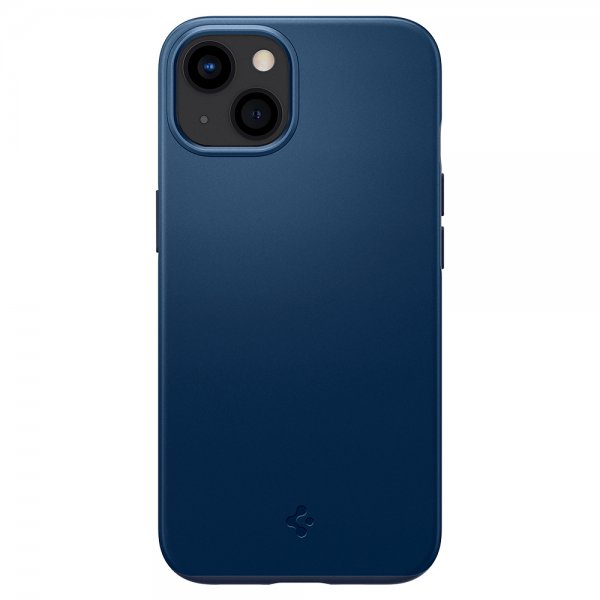 Spigen iPhone 13 Mini Thin Fit -suojakuori, laivastonsininen