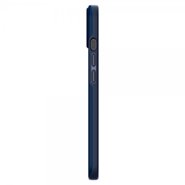 Spigen iPhone 13 Mini Thin Fit -suojakuori, laivastonsininen