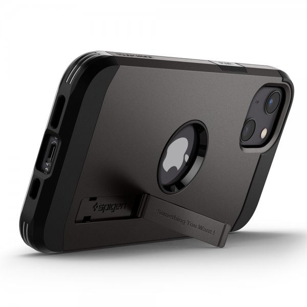 Spigen iPhone 13 Mini Suojakuori Tough Armor Gunmetal