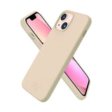 Rvelon iPhone 13 Kuori Silikoni Beige