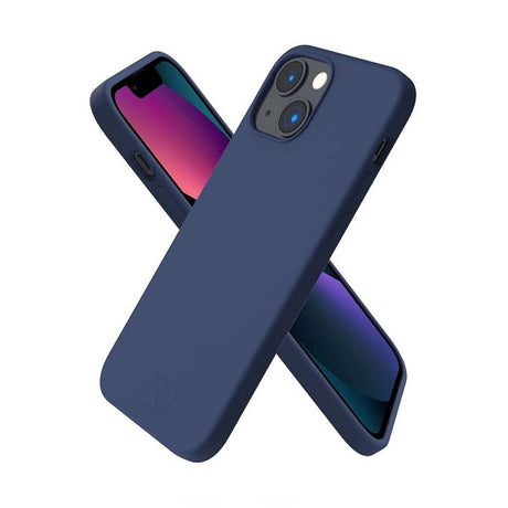 Rvelon iPhone 13 -kuori, silikonia, sininen