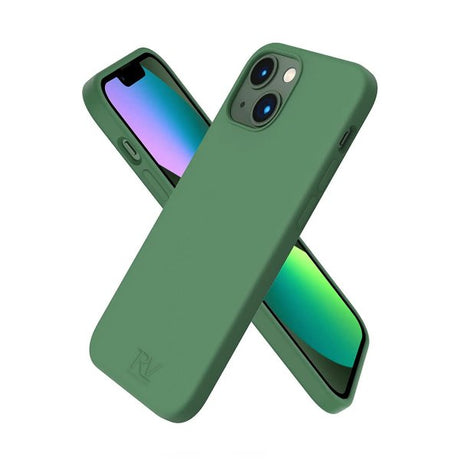 Rvelon iPhone 13 Kuori Silikoni Vihreä