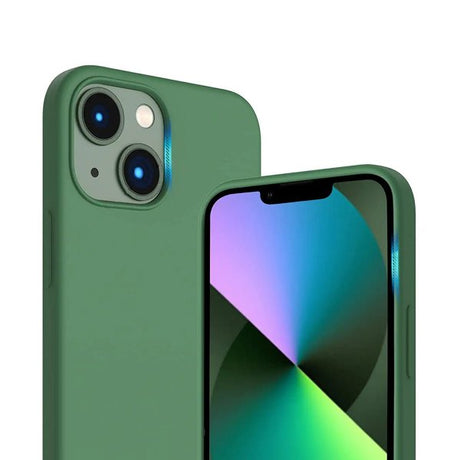Rvelon iPhone 13 Kuori Silikoni Vihreä