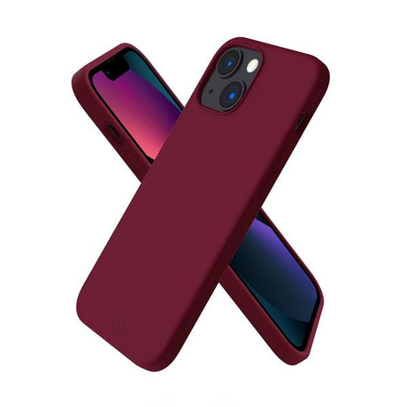 Rvelon iPhone 13 -silikonisuojakuori, violetti